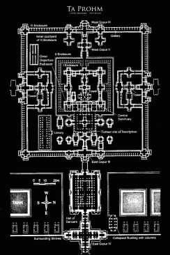 Ta Prohm plan