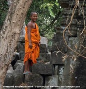 Beng Mealea monk