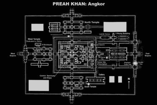 Plan of Preah Khan